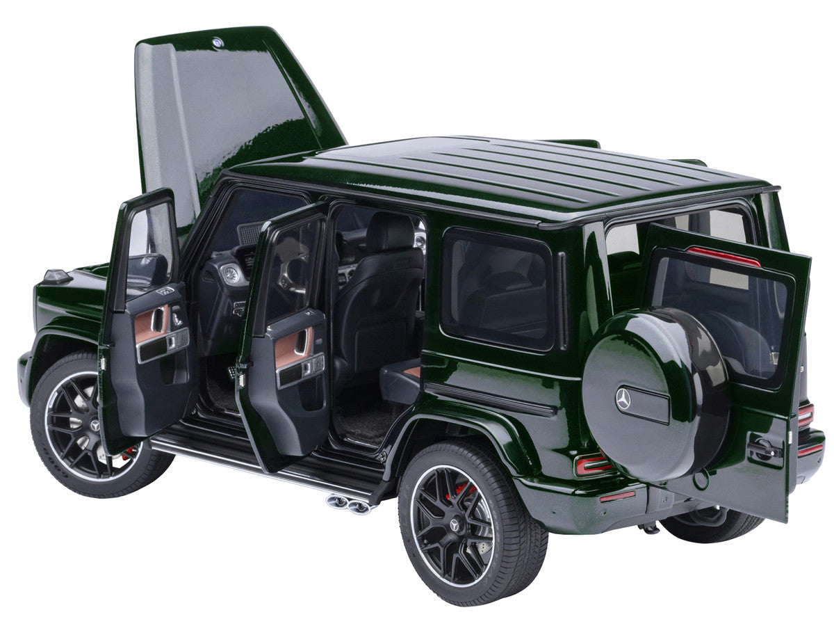 2019 Mercedes-Benz AMG G63 Emerald Green Metallic 1/18 Model Car by Autoart-0