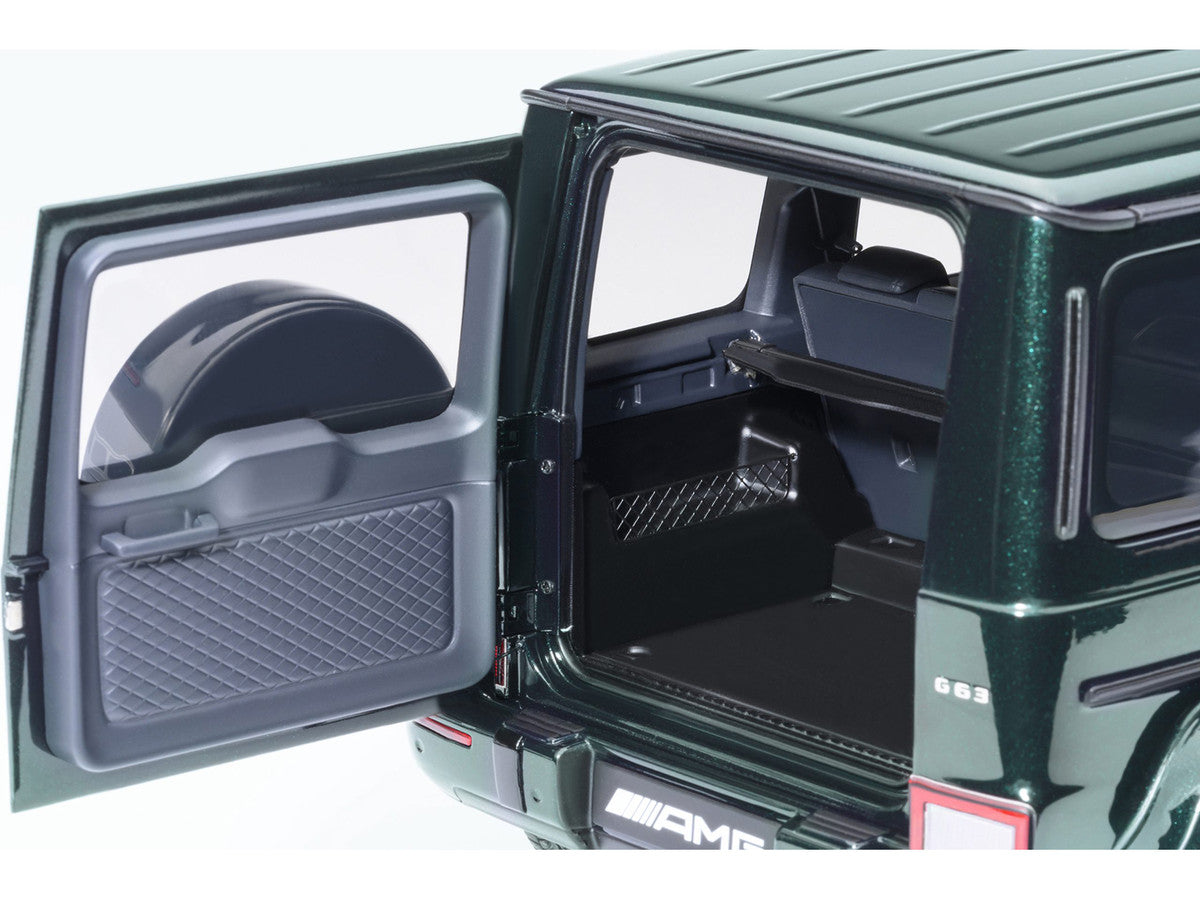 2019 Mercedes-Benz AMG G63 Emerald Green Metallic 1/18 Model Car by Autoart-2