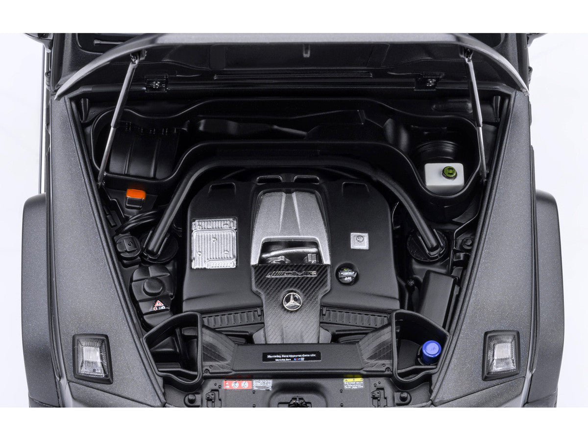 2019 Mercedes-Benz AMG G63 Matt Black 1/18 Model Car by Autoart Autoart