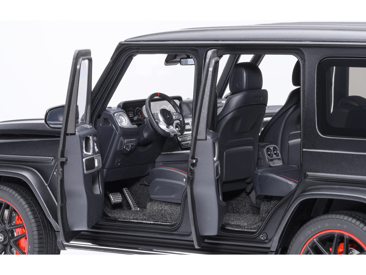 2019 Mercedes-Benz AMG G63 Matt Black 1/18 Model Car by Autoart Autoart