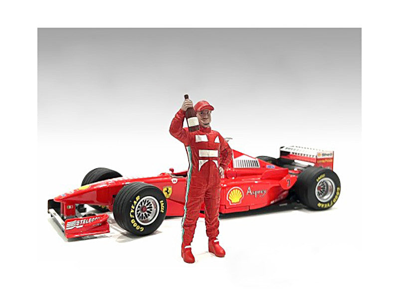"Racing Legends" 2000's Set of 2 Diecast Figures for 1/43 Scale Models by American Diorama-2