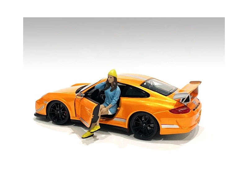 "Car Meet 1" Figurine III for 1/24 Scale Models by American Diorama