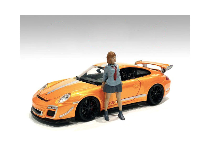 "Car Meet 1" Figurine V for 1/24 Scale Models by American Diorama American Diorama