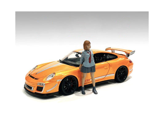 "Car Meet 1" Figurine V for 1/24 Scale Models by American Diorama American Diorama