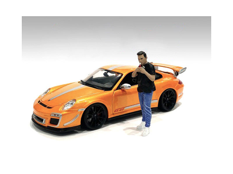 "Car Meet 1" Figurine VI for 1/24 Scale Models by American Diorama American Diorama