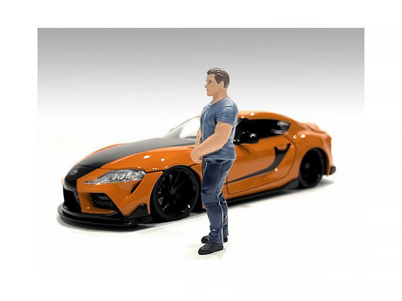 "Car Meet 3" Figurine 4 for 1/24 Scale Models by American Diorama American Diorama