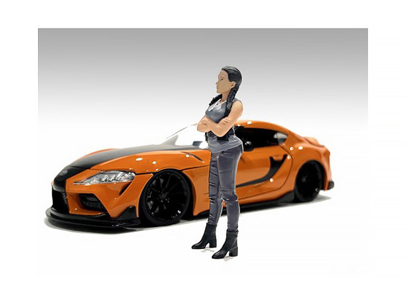 "Car Meet 3" Figurine 7 for 1/24 Scale Models by American Diorama-1