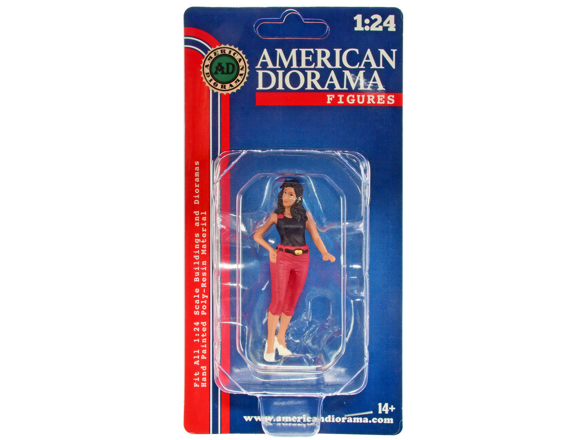 "Pin-Up Girls" Carroll Figure for 1/24 Scale Models by American Diorama-2