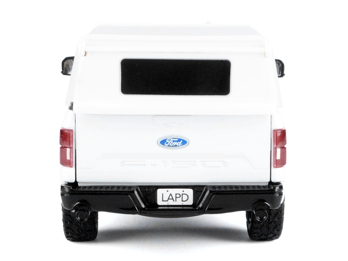 2019 Ford F-150 Lariat Crew Cab Pickup Truck "Los Angeles Police Department Bomb Squad" White "Law Enforcement and Public Service" Series 1/27 Diecast Model Car by Motormax Motormax