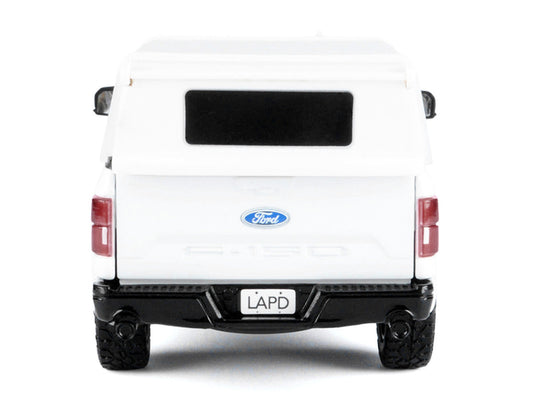 2019 Ford F-150 Lariat Crew Cab Pickup Truck "Los Angeles Police Department Bomb Squad" White "Law Enforcement and Public Service" Series 1/27 Diecast Model Car by Motormax Motormax