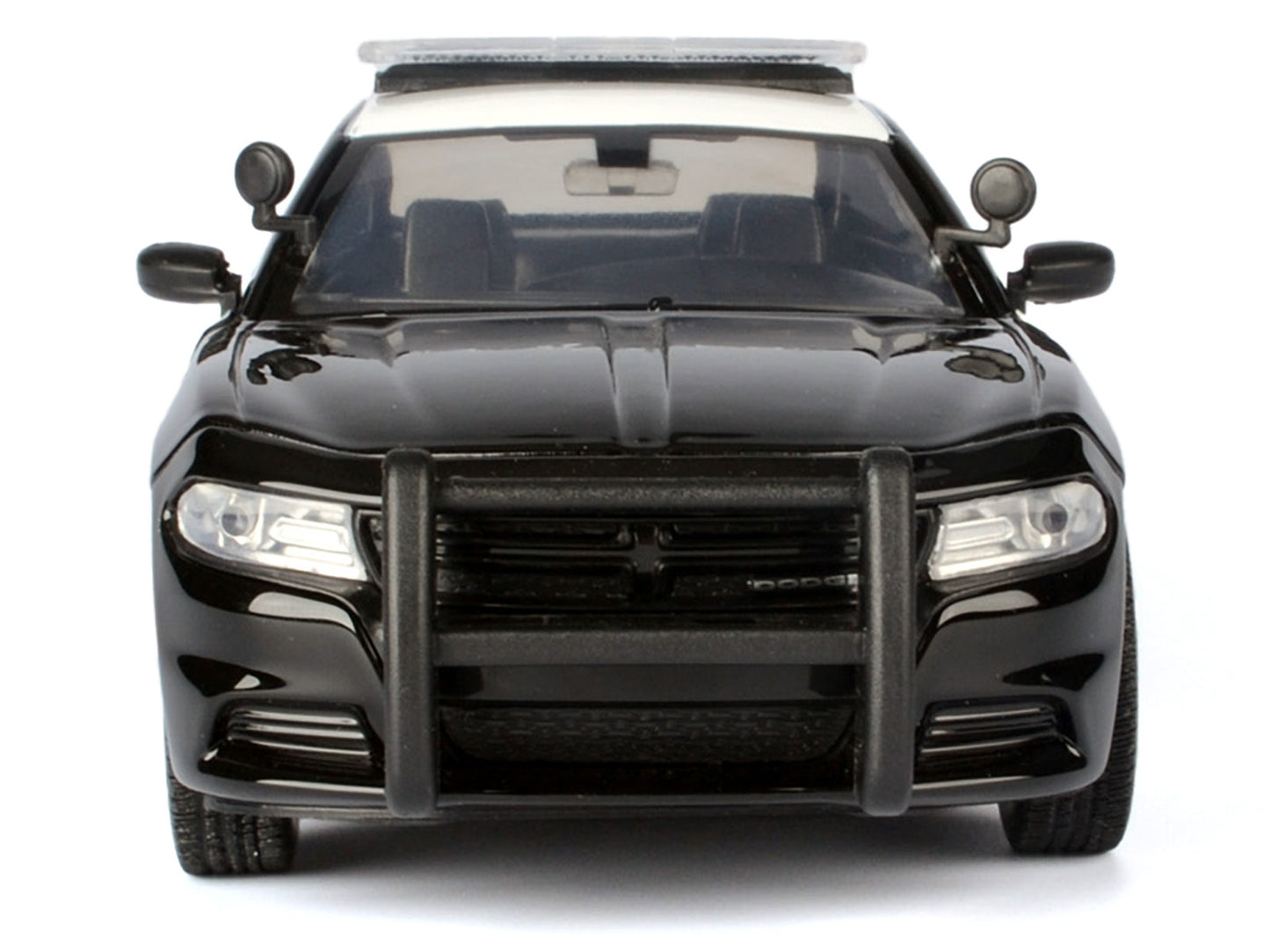 2023 Dodge Charger Pursuit Police Car "California Highway Patrol" Black and White "Law Enforcement and Public Service" Series 1/24 Diecast Model Car by Motormax