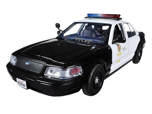 2010 Ford Crown Victoria LAPD Los Angeles Police Department Car 1/24 Diecast Car Model by Motormax Motormax