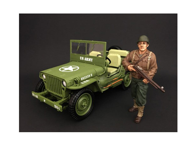 US Army WWII Figure II For 1:18 Scale Models by American Diorama American Diorama