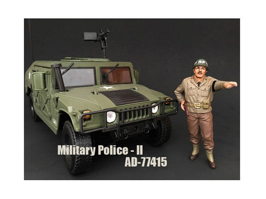 WWII Military Police Figure II For 1:18 Scale Models by American Diorama American Diorama