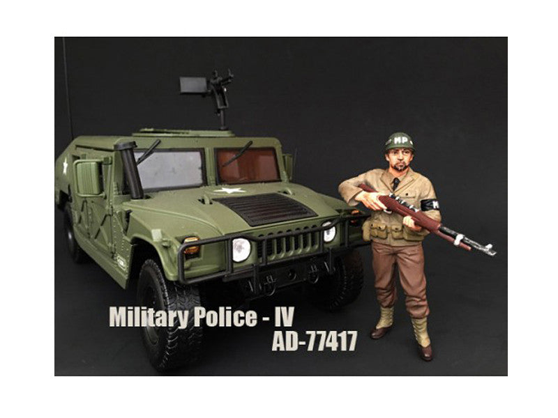WWII Military Police Figure IV For 1:18 Scale Models by American Diorama American Diorama