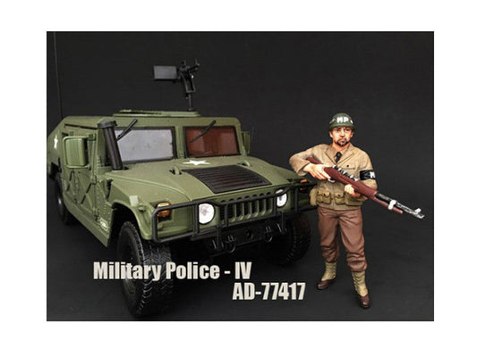 WWII Military Police Figure IV For 1:18 Scale Models by American Diorama American Diorama