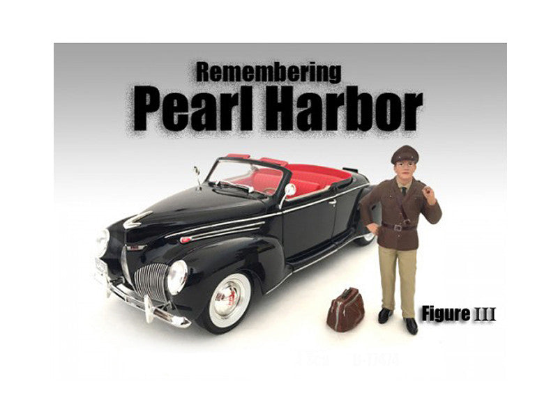 Remembering Pearl Harbor Figure III For 1:18 Scale Models by American Diorama American Diorama