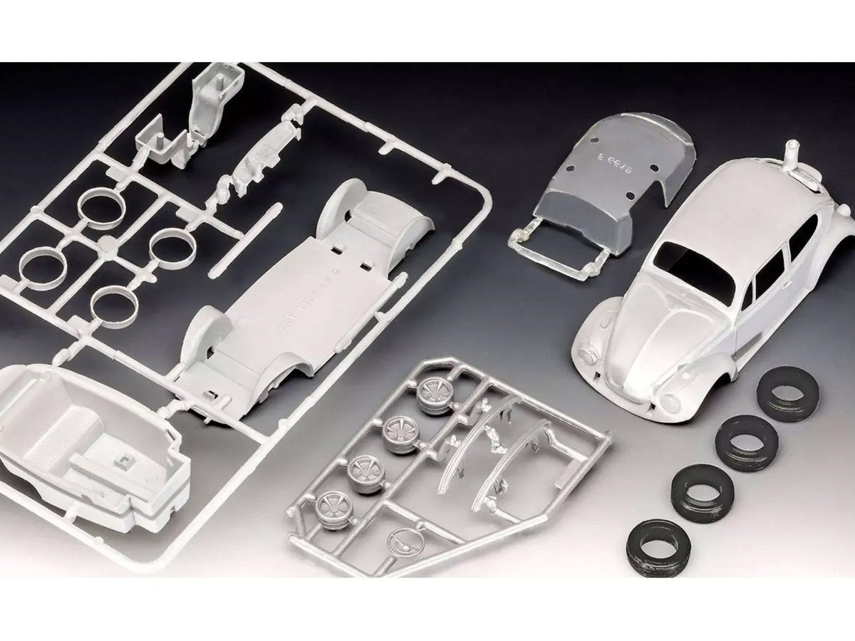 Level 3 Model Kit 1968 Volkswagen Beetle All-Included Kit 1/32 Scale Model by Revell Revell