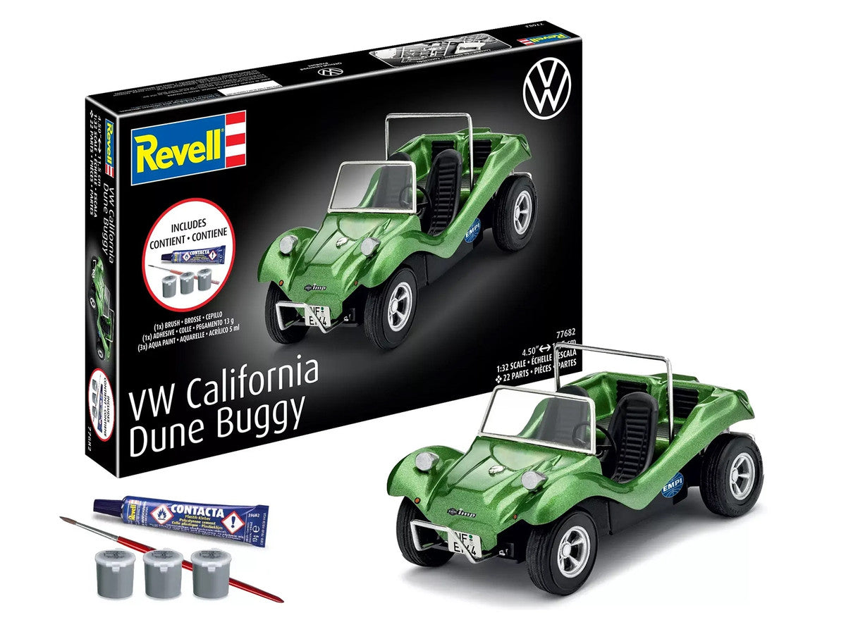 Level 3 Model Kit Volkswagen California Dune Buggy All-Included Kit 1/32 Scale Model by Revell Revell