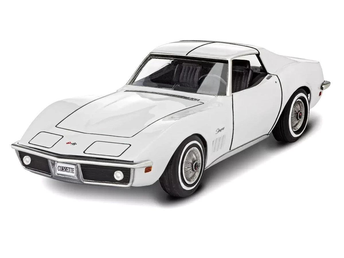 Level 3 Model Kit 1969 Chevrolet Corvette Stingray All-Included Kit 1/32 Scale Model by Revell Revell