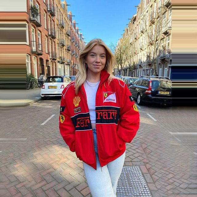 Women's Bomber Racing Jacket by LuxuryLifeWay