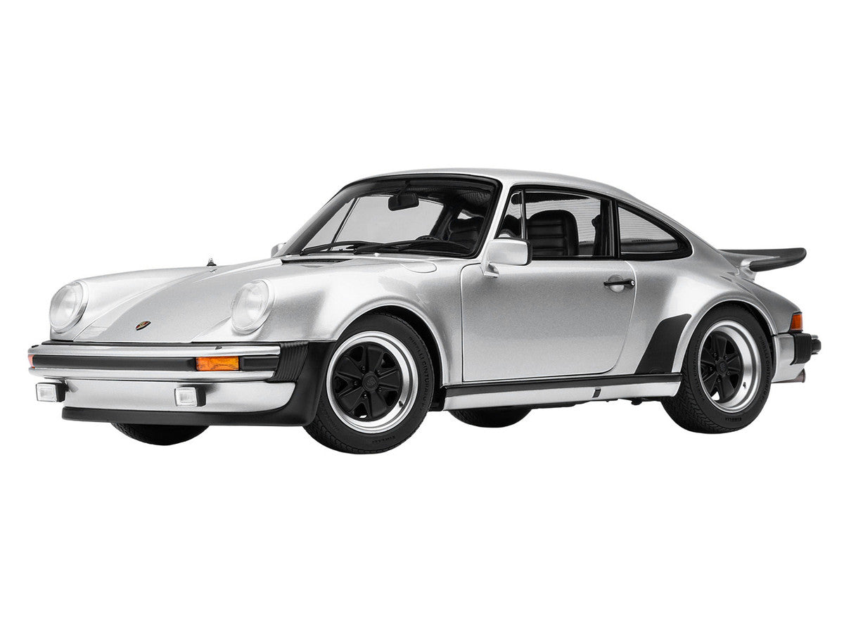 Porsche 911 Turbo 3.0 (930) Silver Metallic 1/18 Model Car by Autoart Autoart