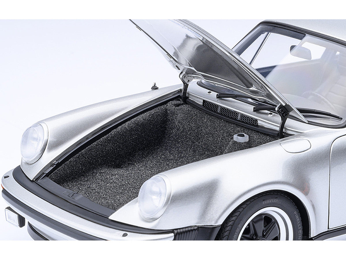 Porsche 911 Turbo 3.0 (930) Silver Metallic 1/18 Model Car by Autoart Autoart