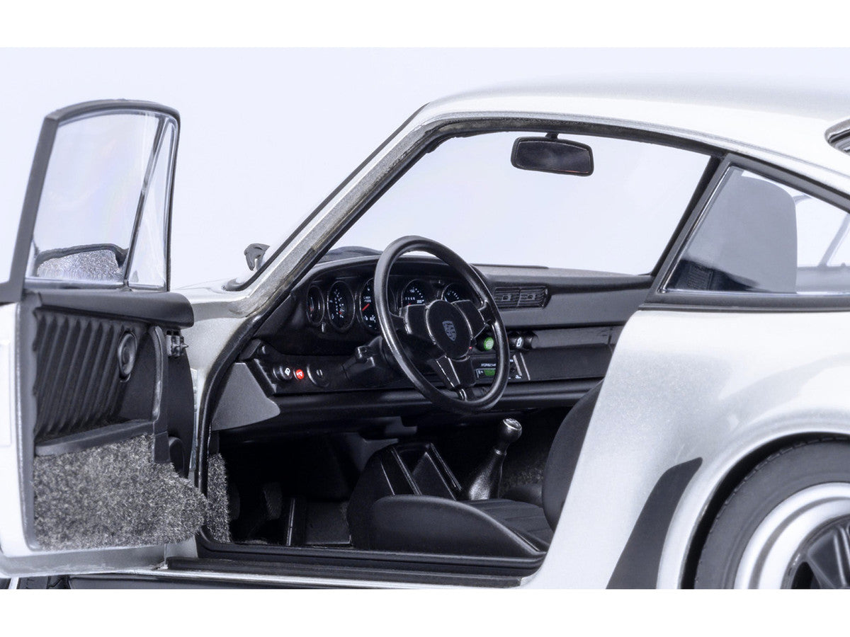 Porsche 911 Turbo 3.0 (930) Silver Metallic 1/18 Model Car by Autoart Autoart