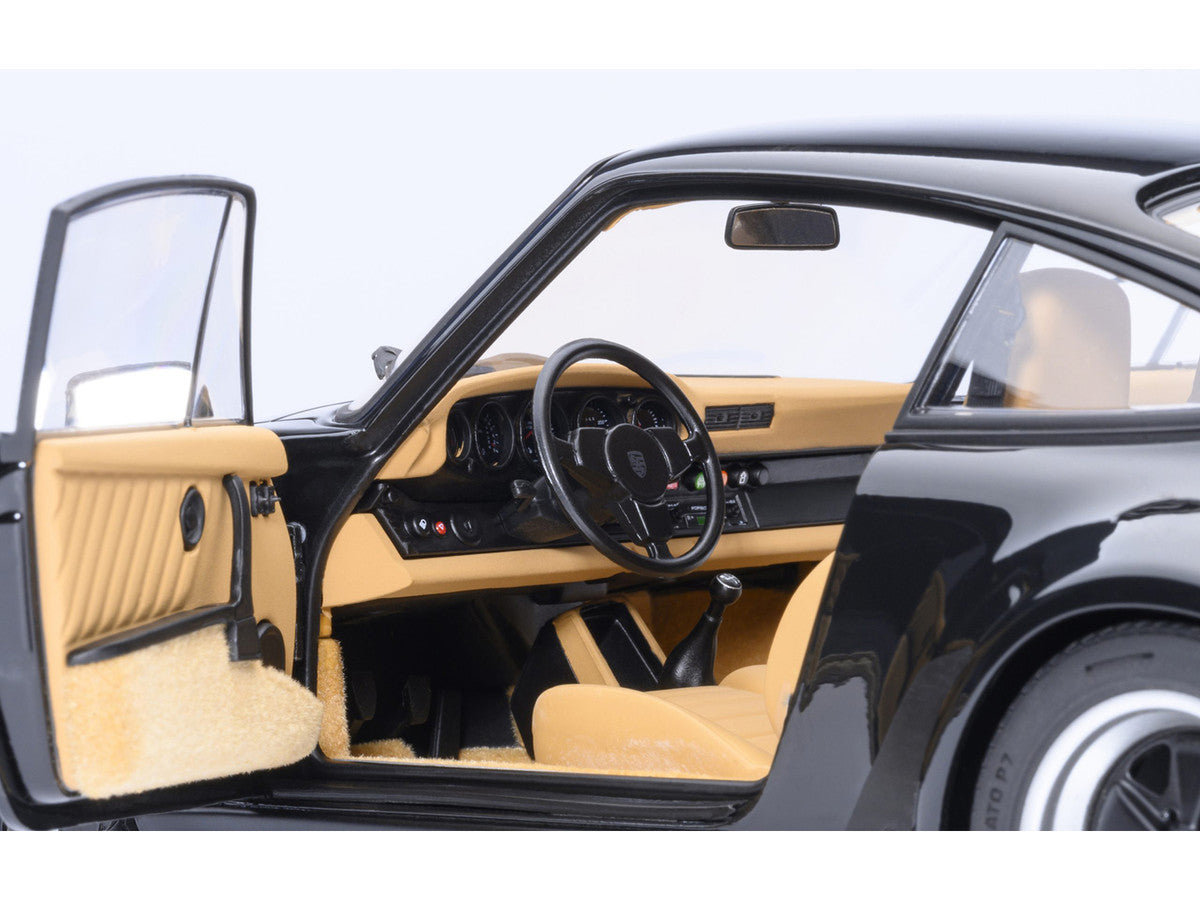 Porsche 911 Turbo 3.0 (930) Black 1/18 Model Car by Autoart Autoart