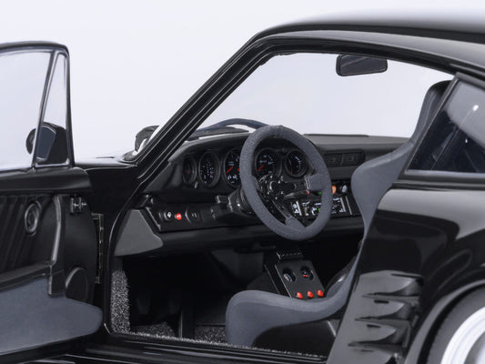 Porsche 911 (930) Turbo "Blackbird" Black "Wangan Midnight - Comic #1 Version" Manga 1/18 Model Car by Autoart-1