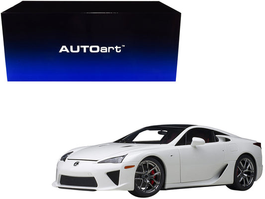 Lexus LFA Whitest White with Carbon Top 1/18 Model Car by Autoart Autoart