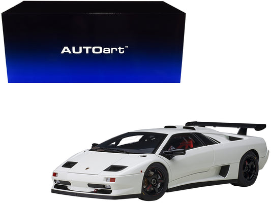 Lamborghini Diablo SV-R Impact White 1/18 Model Car by Autoart