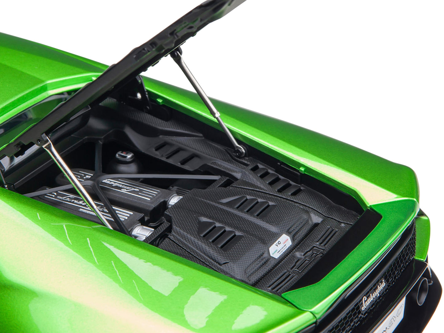 Lamborghini Huracan EVO Verde Selvans Green Metallic 1/18 Model Car by Autoart