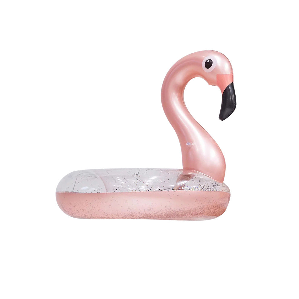Flamingo Swimming Ring Floating Donut Summer Outdoor Activities Beach Party Inflatable Swimming Pool Toys CJD