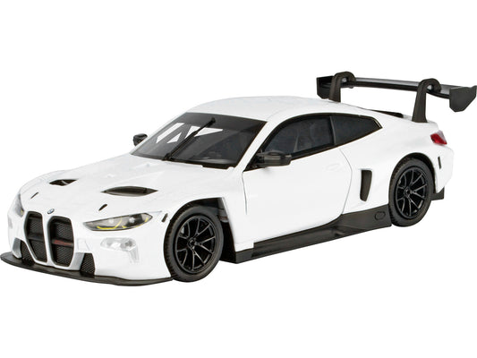 BMW M4 GT3 White "Timeless Legends" Series 1/24 Diecast Model Car by Motormax