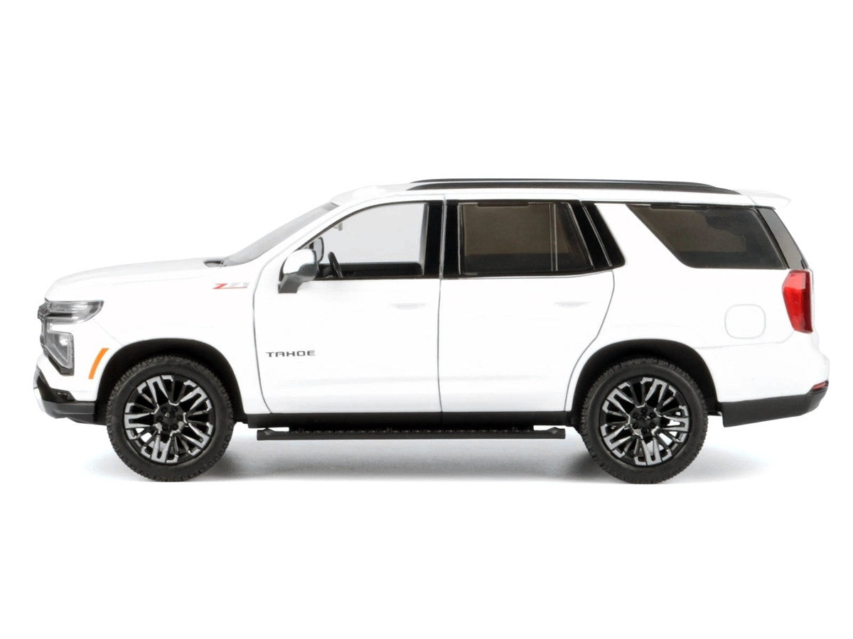 2025 Chevrolet Tahoe Z71 White "Timeless Legends" Series 1/24 Diecast Model Car by Motormax Motormax
