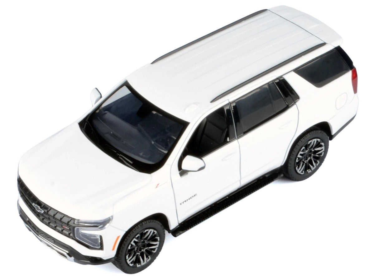 2025 Chevrolet Tahoe Z71 White "Timeless Legends" Series 1/24 Diecast Model Car by Motormax Motormax