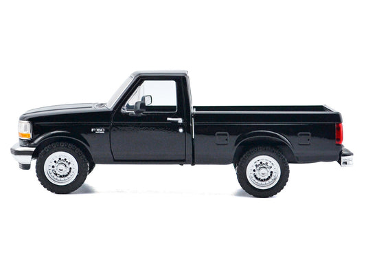 1993 Ford F-150 XLT Pickup Truck Black "Timeless Legends" Series 1/24 Diecast Model Car by Motormax Motormax