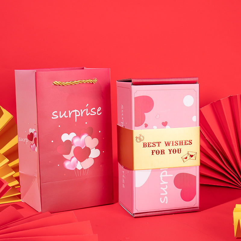 Qixi Valentine's Day Surprise Jump Box Birthday Gift CJD
