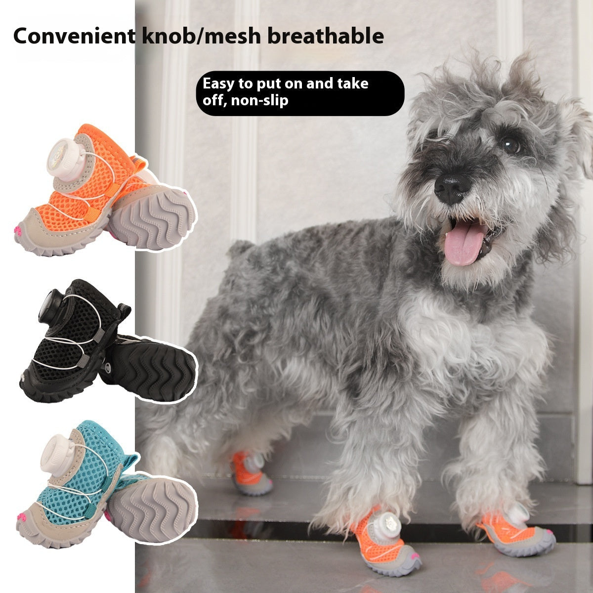 Dog Shoes Dog Shoes Soft Bottom Thin Small Dog Dog Shoes LadyShow.Store