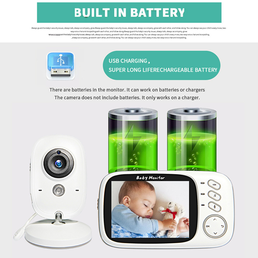 VB603 Baby Monitor for Infants and Seniors LuxuryLifeWay Online Store
