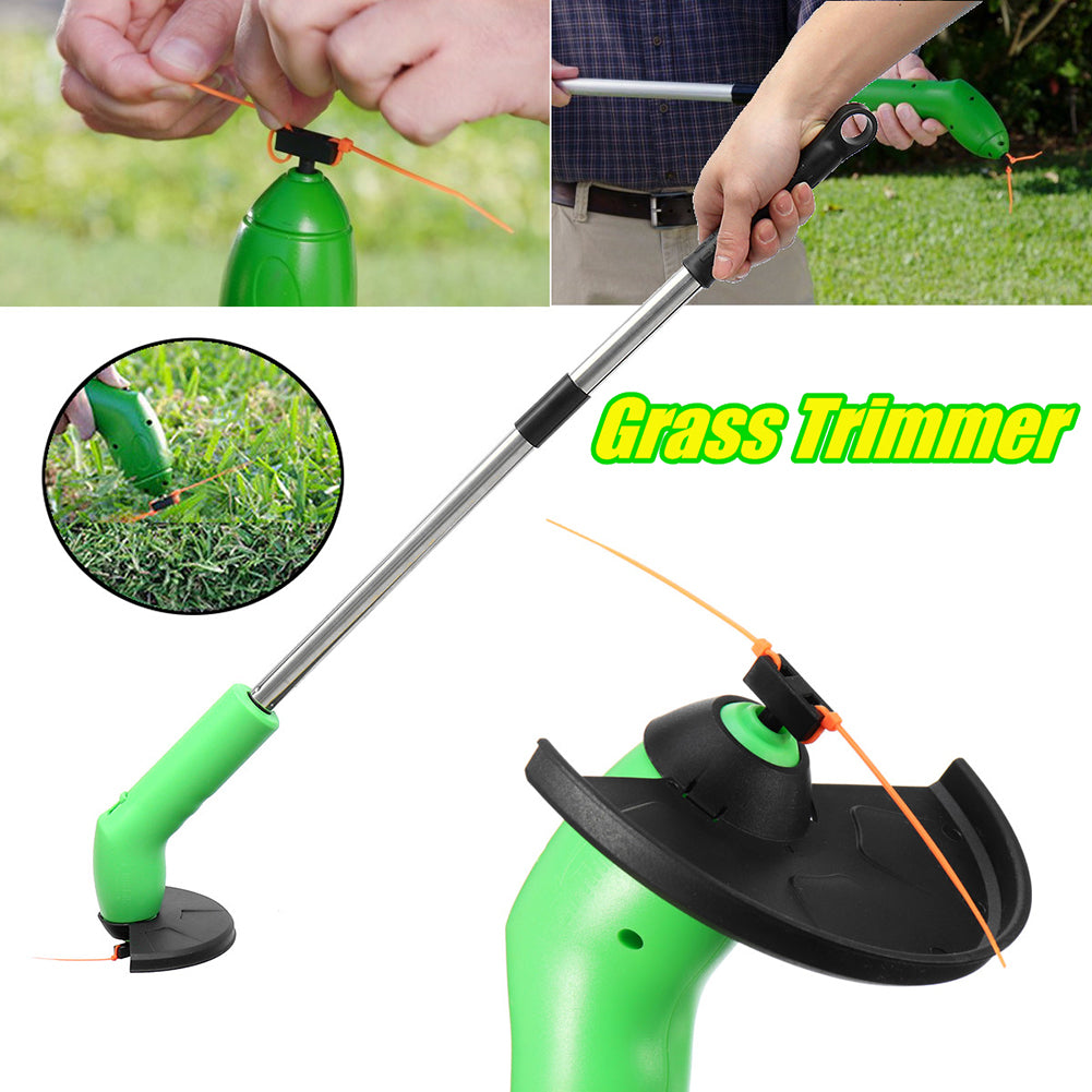 Lawn Mower Mini Cordless Flower Trimming Garden Gadgets Orchard Lawn Mower Weed Weeding Machine