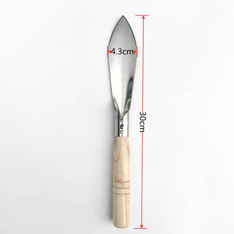 Garden Household Wooden Handle Shovel Potted Plant Sea Pine Soil Gardening