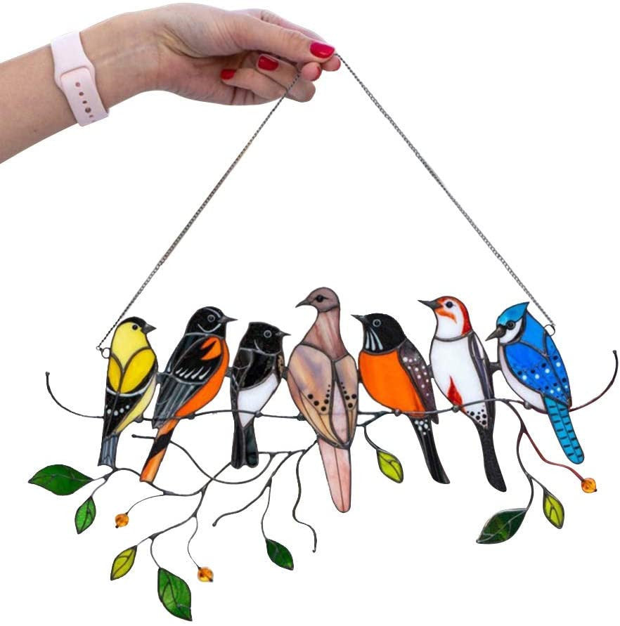 Artificial Bird Pendant Garden Garden Forest