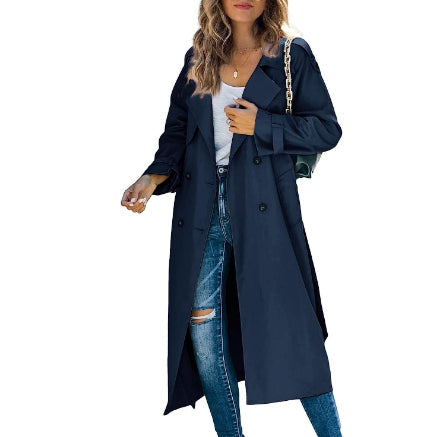 Women's Fashion Casual Solid Color Windbreaker Jacket LadyShow.Store