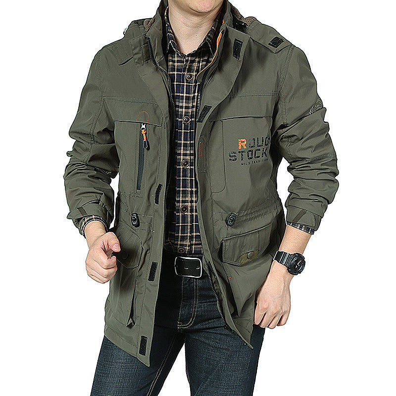 Men's Casual Windproof Thin Mountaineering Jacket Best YouTube Store