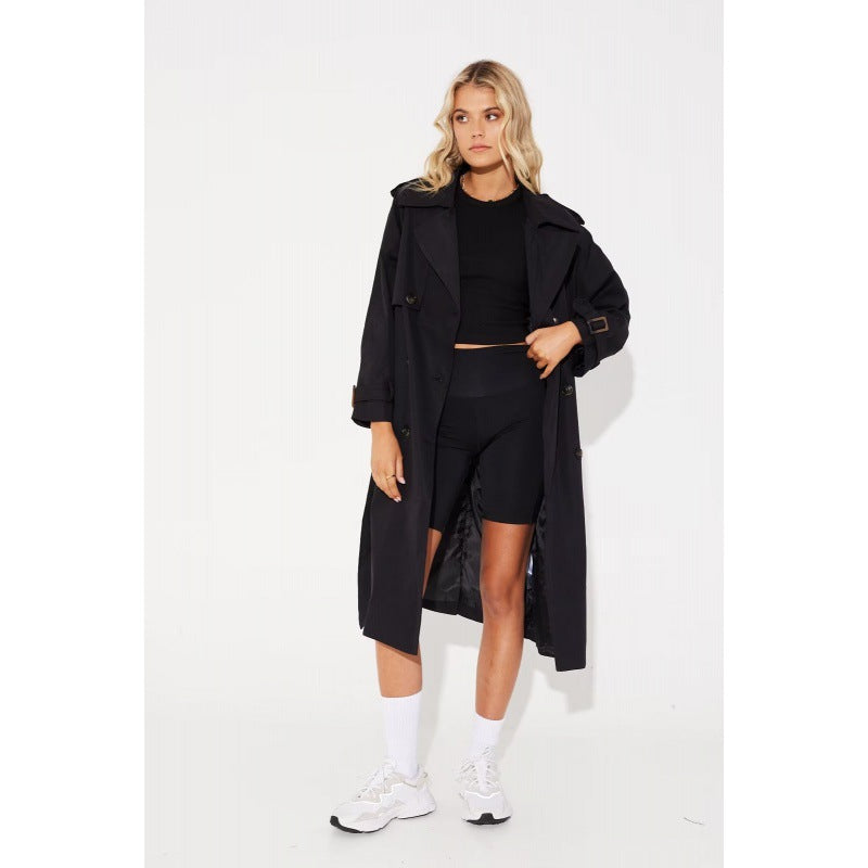 Women's Fashion Casual Long Trench Coat LadyShow.Store