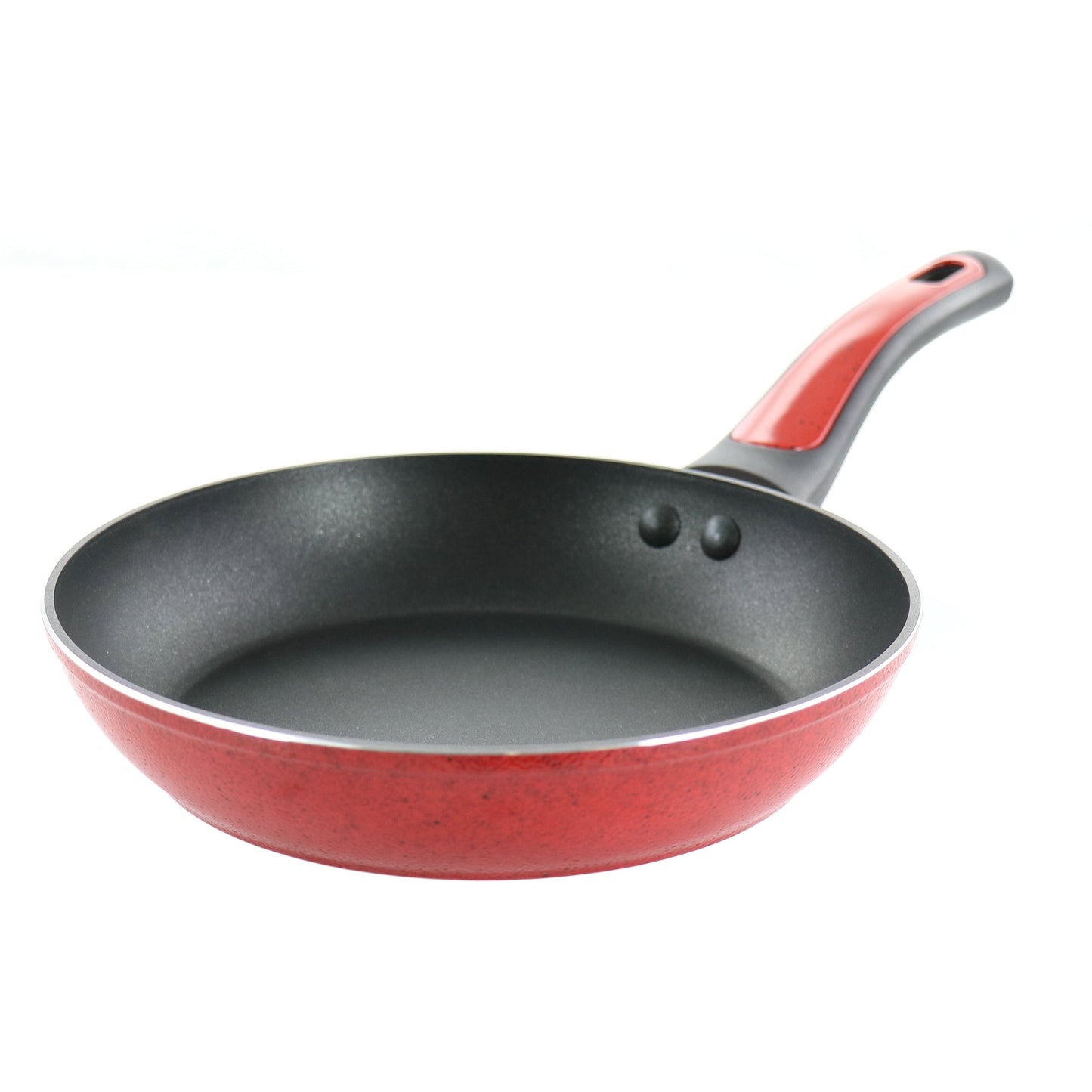 Oster Claybon 8 Inch Nonstick Frying Pan in Speckled Red W2B