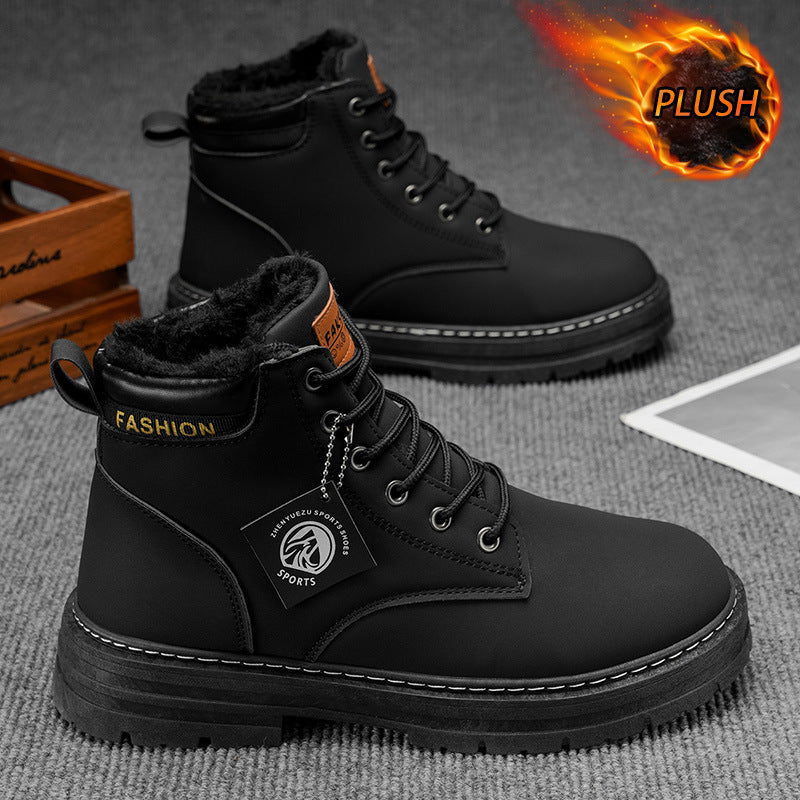 Men's Vintage Versatile Casual Boots Best YouTube Store