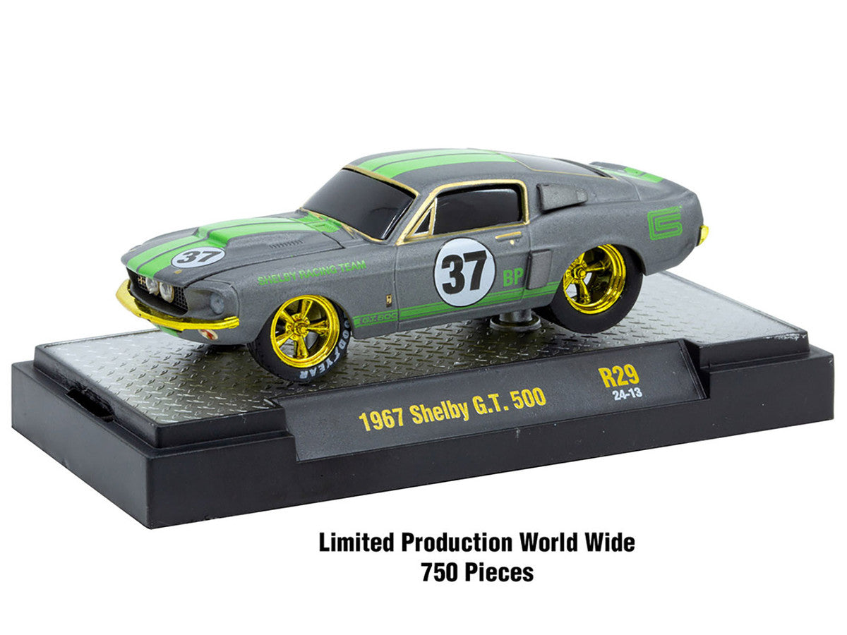 "Ground Pounders" 6 Cars Set Release 29 IN DISPLAY CASES Limited Edition 1/64 Diecast Model Cars by M2 Machines-2